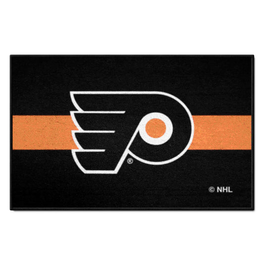 Philadelphia Flyers Starter Mat Accent Rug - 19in. x 30in. Uniform Alternate Design