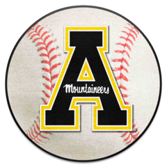 Appalachian State Mountaineers Baseball Rug - 27in. Diameter