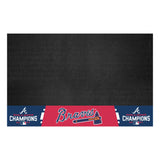 Atlanta Braves 2021 MLB World Series Champions Vinyl Grill Mat - 26in. x 42in.