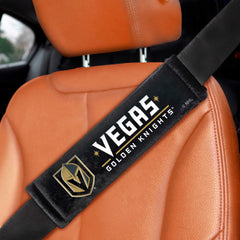 Vegas Golden Knights Embroidered Seatbelt Pad - 2 Pieces