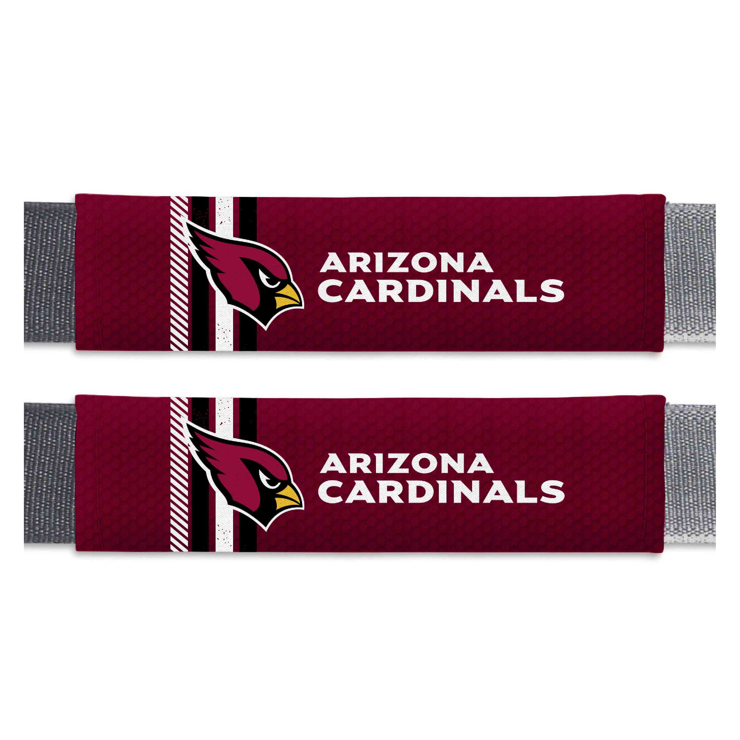 Arizona Cardinals Team Color Rally Seatbelt Pad - 2 Pieces