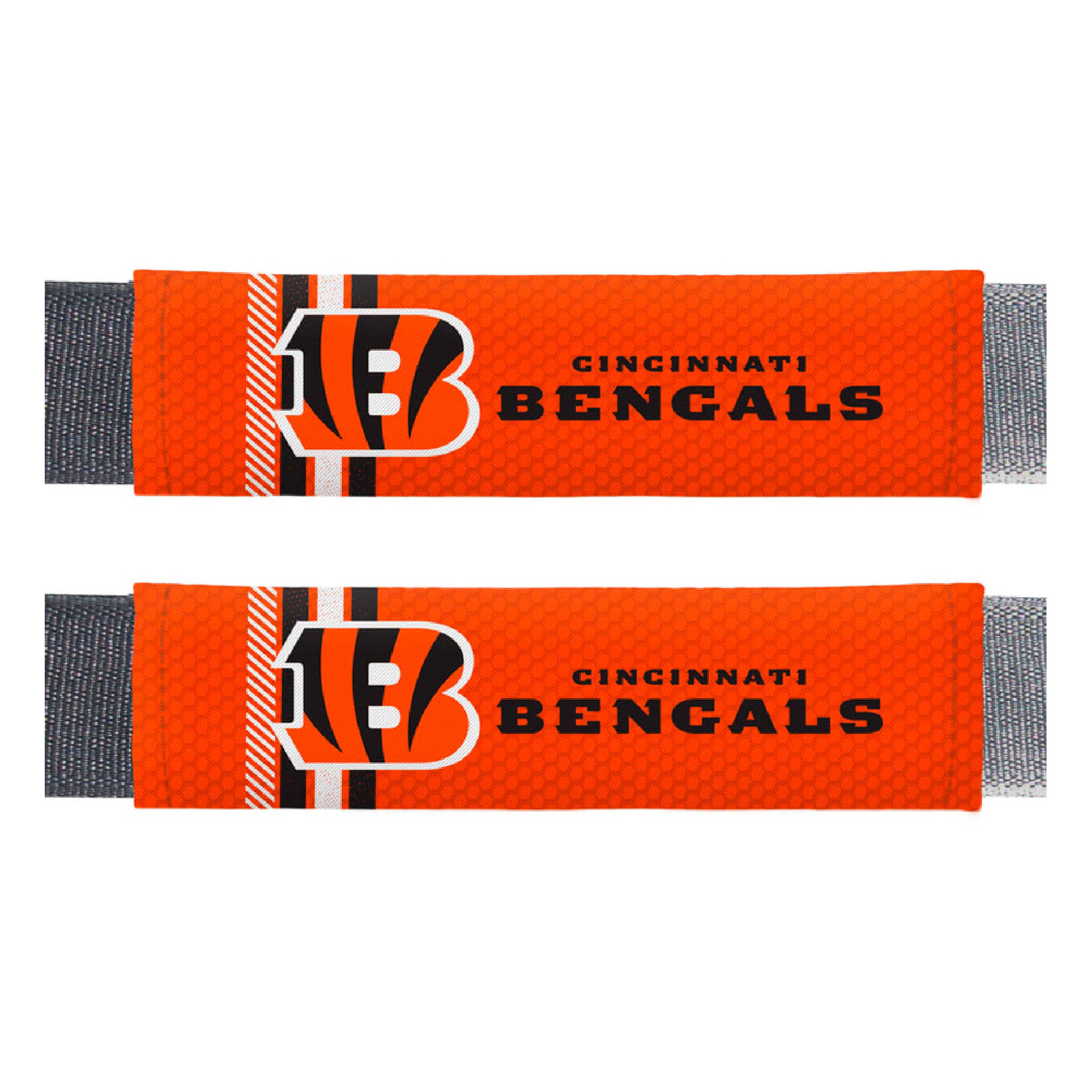 Cincinnati Bengals Team Color Rally Seatbelt Pad - 2 Pieces