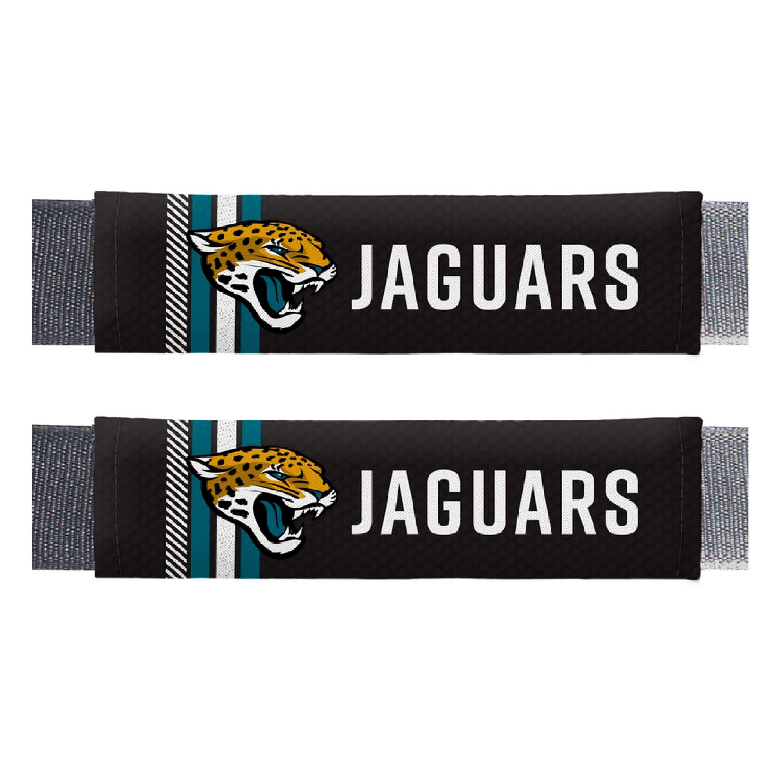 Jacksonville Jaguars Team Color Rally Seatbelt Pad - 2 Pieces - Jacksonville Jaguars