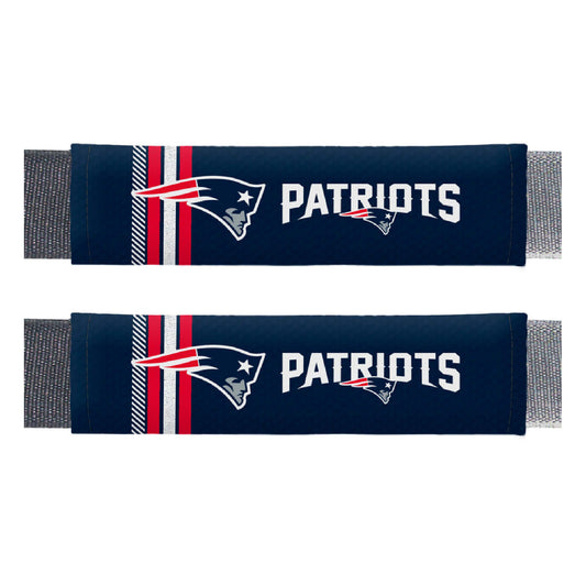 New England Patriots Team Color Rally Seatbelt Pad - 2 Pieces