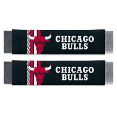 Chicago Bulls Team Color Rally Seatbelt Pad - 2 Pieces - Chicago Bulls