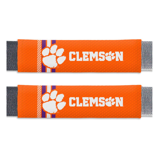 Clemson Tigers Team Color Rally Seatbelt Pad - 2 Pieces - Clemson