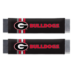 Georgia Bulldogs Team Color Rally Seatbelt Pad - 2 Pieces