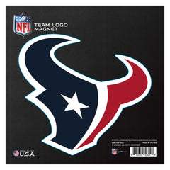 Houston Texans Large Team Logo Magnet 10" (8.7329"x8.3078") - Houston Texans