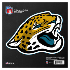 Jacksonville Jaguars Large Team Logo Magnet 10" (8.7329"x8.3078")