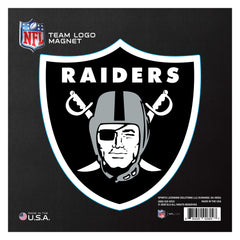 Las Vegas Raiders Large Team Logo Magnet 10" (8.7329"x8.3078")