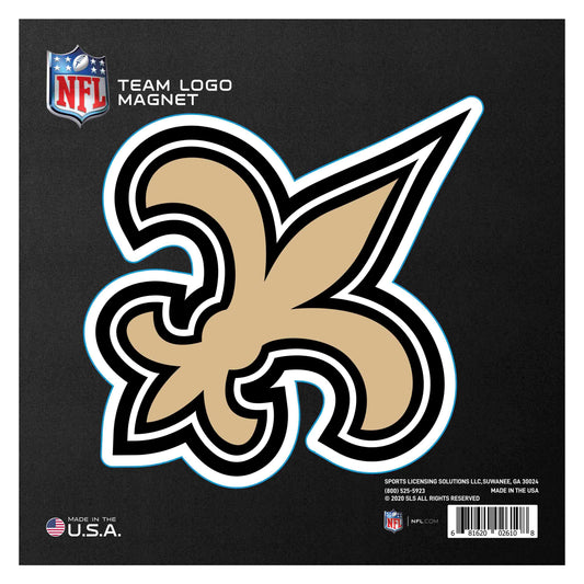 New Orleans Saints Large Team Logo Magnet 10" (8.7329"x8.3078") - New Orleans Saints