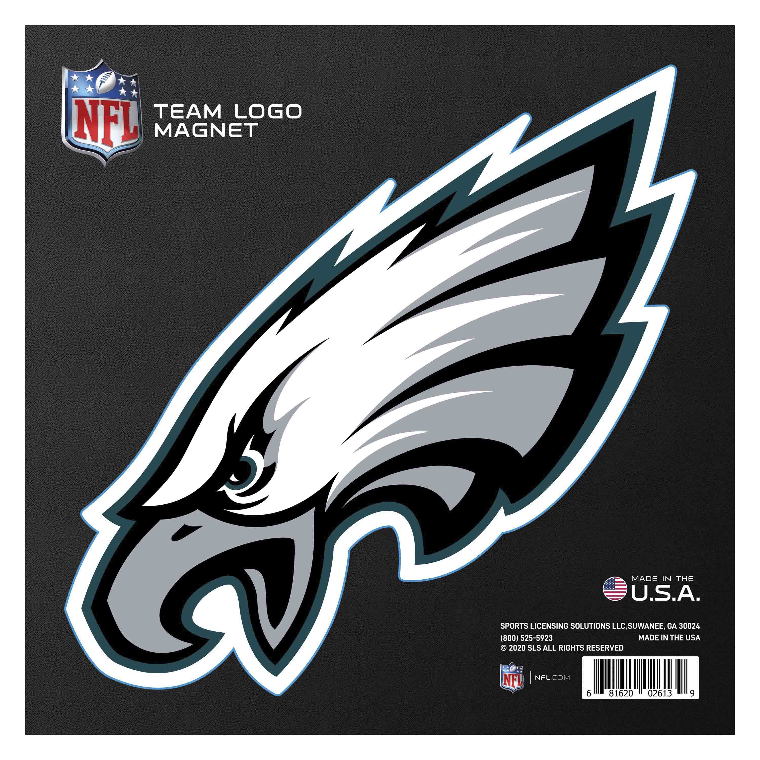 Philadelphia Eagles Large Team Logo Magnet 10" (8.7329"x8.3078") - Philadelphia Eagles