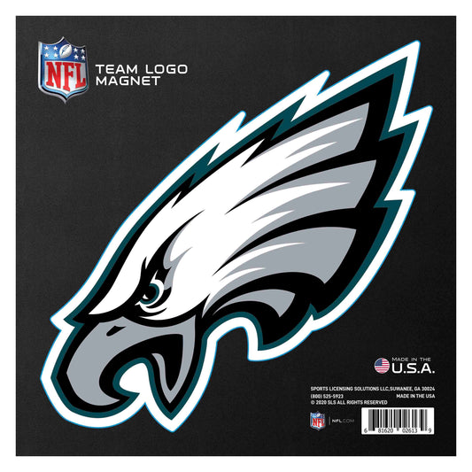 Philadelphia Eagles Large Team Logo Magnet 10" (8.7329"x8.3078") - Philadelphia Eagles