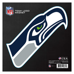 Seattle Seahawks Large Team Logo Magnet 10" (8.7329"x8.3078")