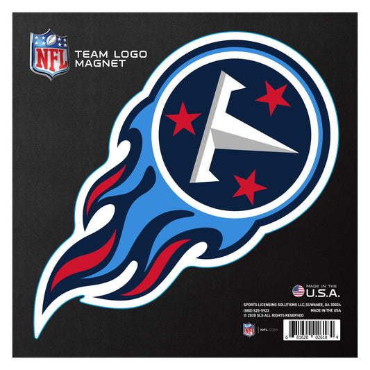 Tennessee Titans Large Team Logo Magnet 10" (8.7329"x8.3078")