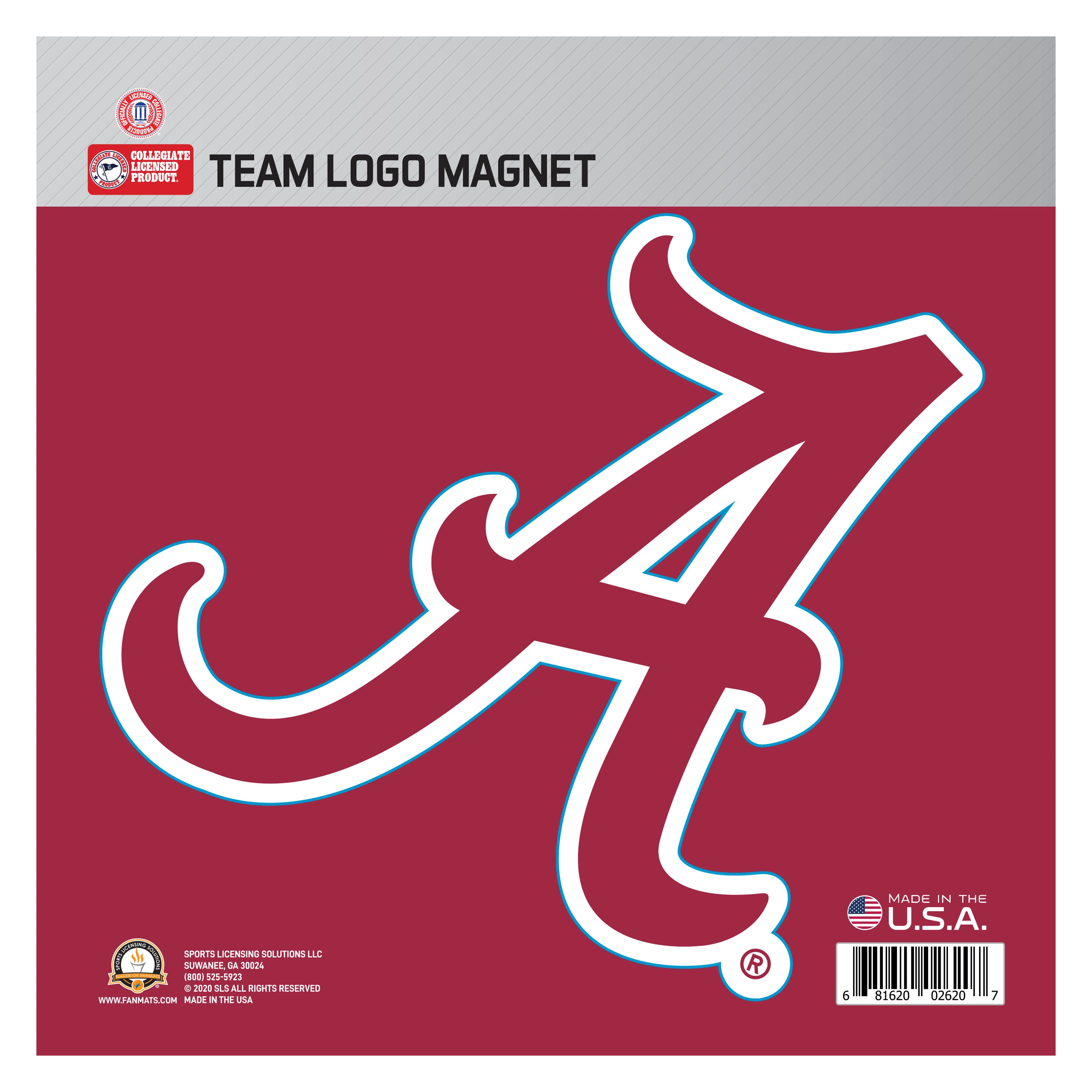 Alabama Crimson Tide Large Team Logo Magnet 10" (8.7329"x8.3078")