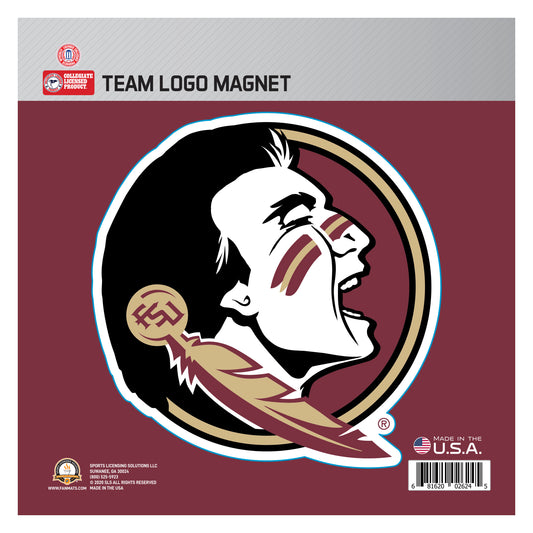 Florida State Seminoles Large Team Logo Magnet 10" (8.7329"x8.3078")