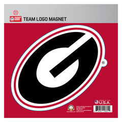 Georgia Bulldogs Large Team Logo Magnet 10" (8.7329"x8.3078")