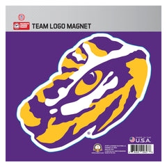 LSU Tigers Large Team Logo Magnet 10" (8.7329"x8.3078") - LSU