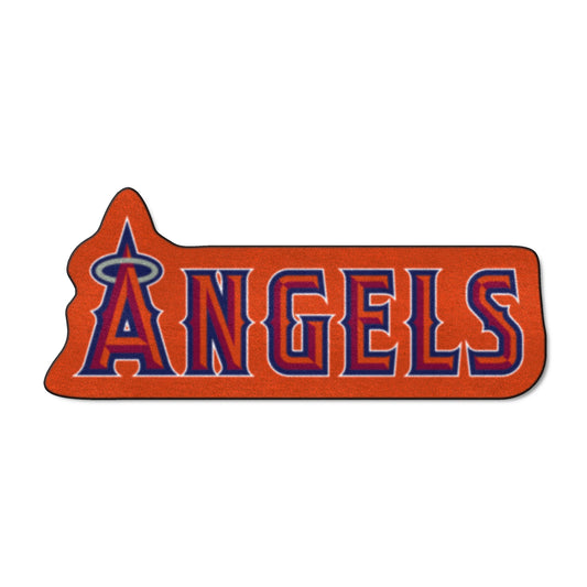 Los Angeles Angels Mascot Rug "Angels" Wordmark