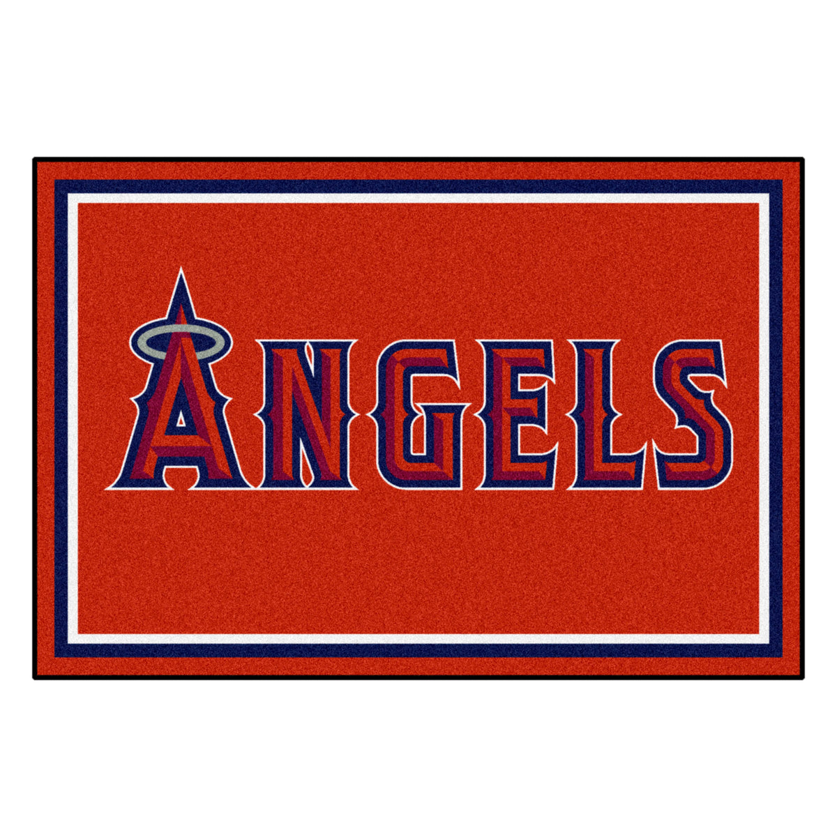 Los Angeles Angels 5ft. x 8 ft. Plush Area Rug