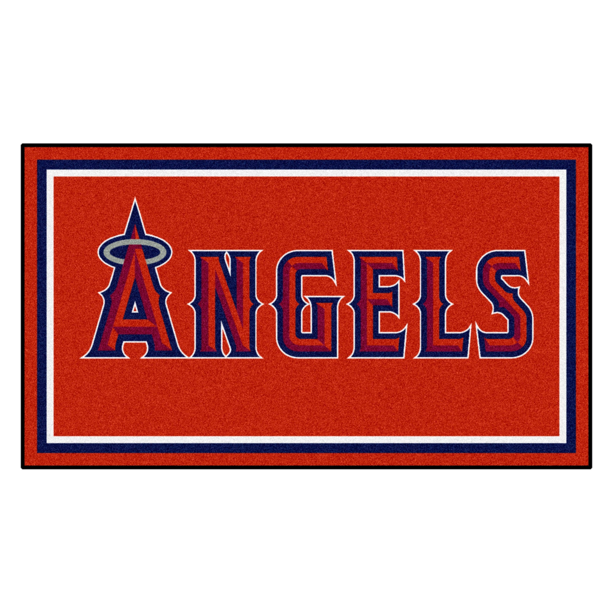 Los Angeles Angels 3ft. x 5ft. Plush Area Rug