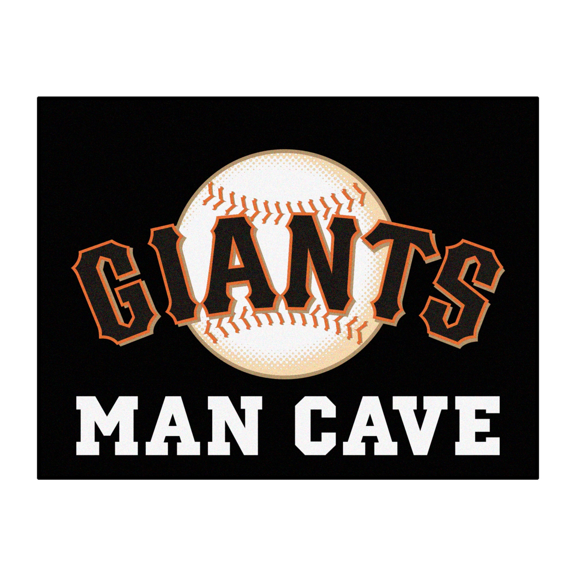 San Francisco Giants Man Cave All-Star Rug - 34 in. x 42.5 in.