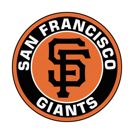 San Francisco Giants Roundel Rug - 27in. Diameter