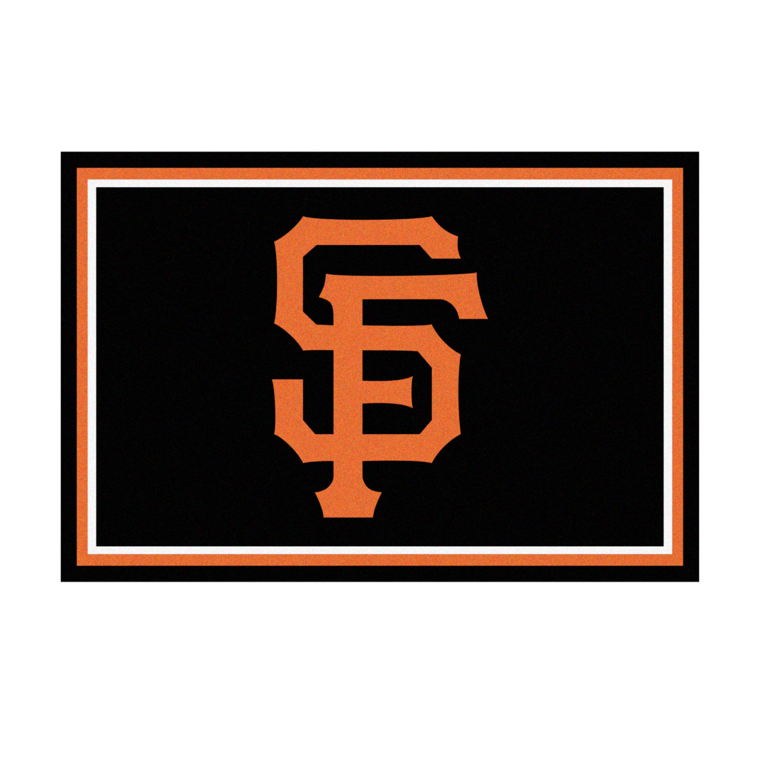 San Francisco Giants 5ft. x 8 ft. Plush Area Rug