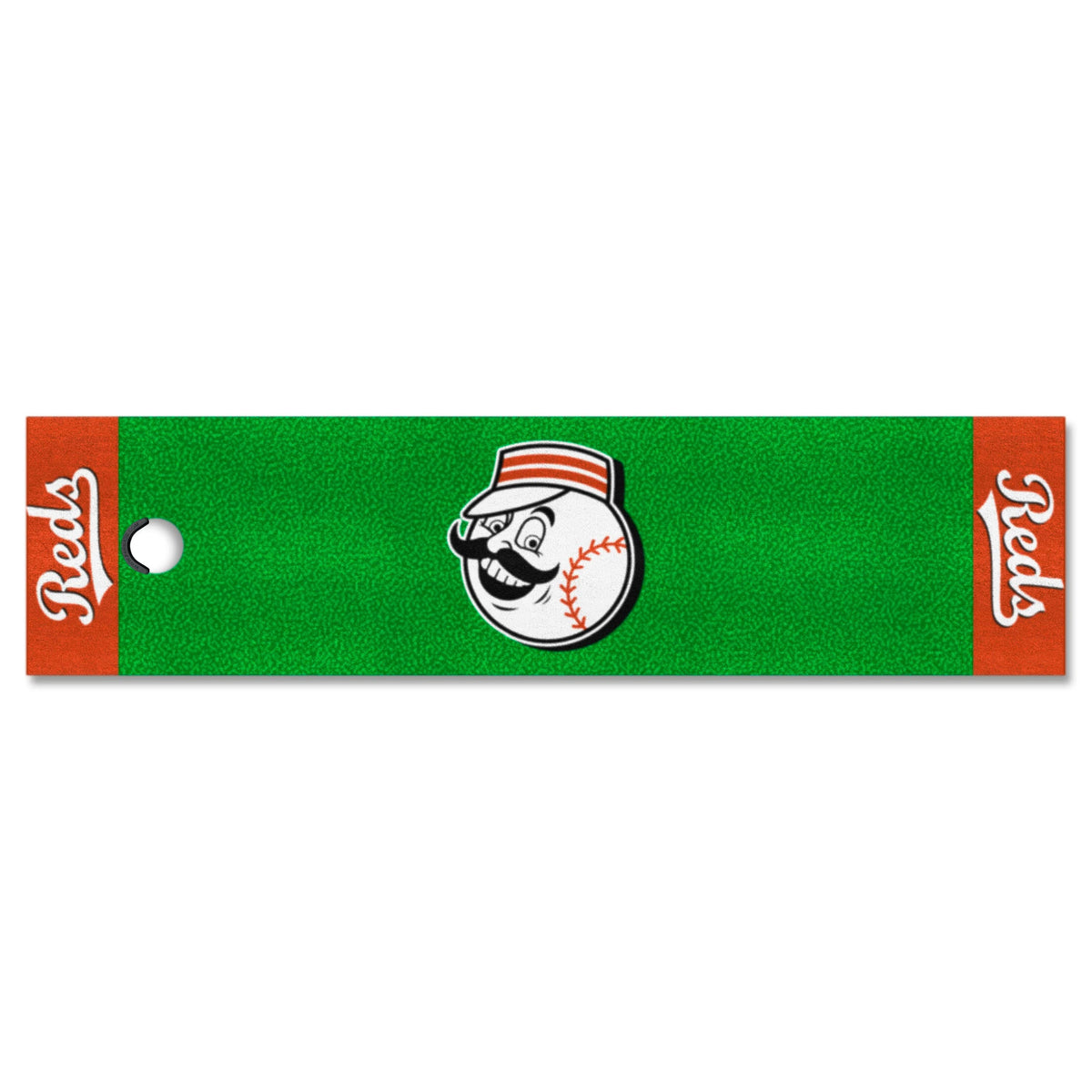 Cincinnati Reds Putting Green Mat - 1.5ft. x 6ft. - Cincinnati Reds