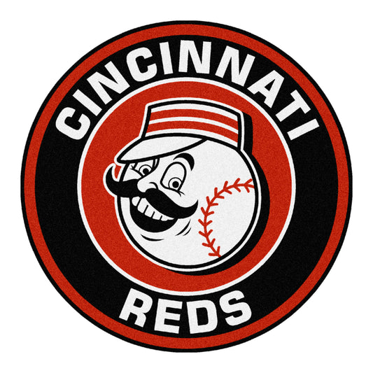 Cincinnati Reds Roundel Rug - 27in. Diameter