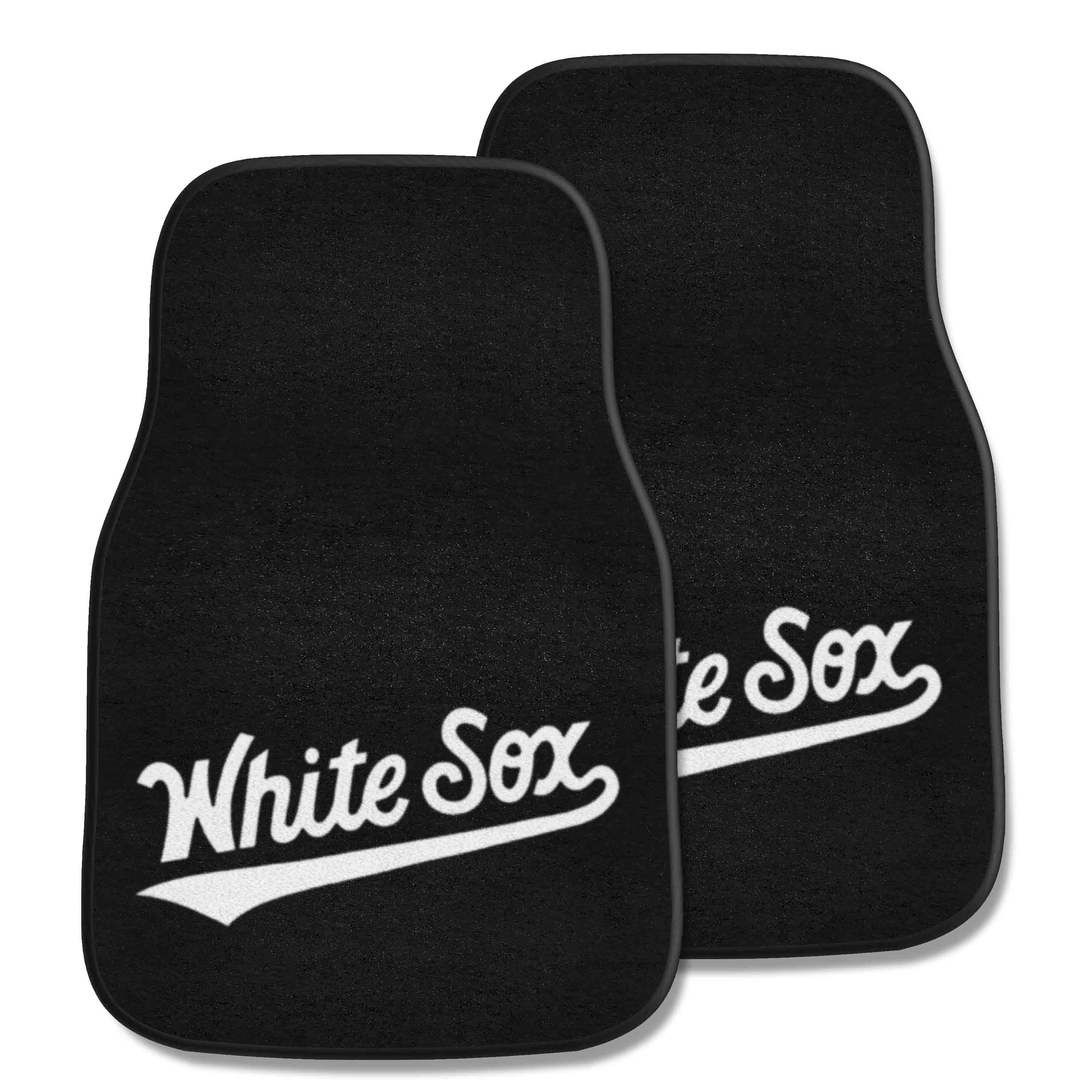 Chicago White Sox Front Carpet Car Mat Set - 2 Pieces