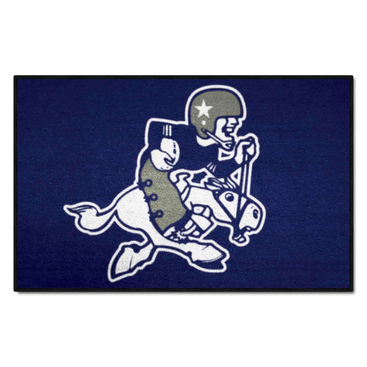 Dallas Cowboys Starter Mat Accent Rug - 19in. x 30in., NFL Vintage - Dallas Cowboys