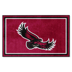 St. Joseph's Red Storm 4ft. x 6ft. Plush Area Rug