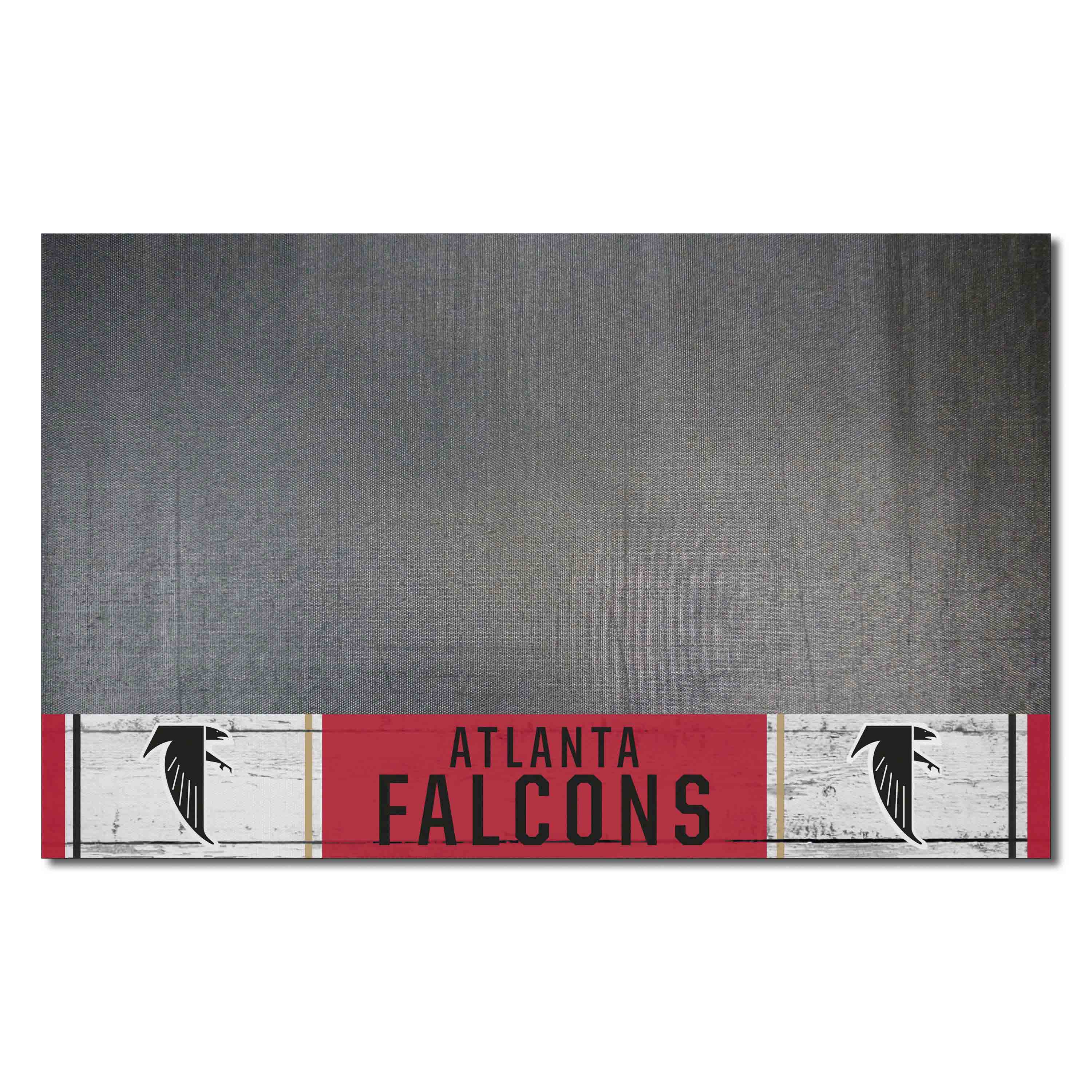 Atlanta Falcons Vinyl Grill Mat - 26in. x 42in., NFL Vintage