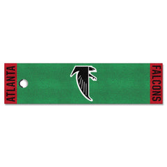 Atlanta Falcons Putting Green Mat - 1.5ft. x 6ft., NFL Vintage - Atlanta Falcons