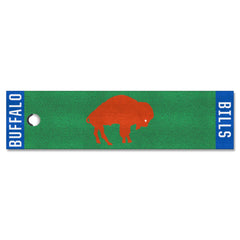 Buffalo Bills Putting Green Mat - 1.5ft. x 6ft., NFL Vintage - Buffalo Bills