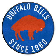 Buffalo Bills Roundel Rug - 27in. Diameter, NFL Vintage