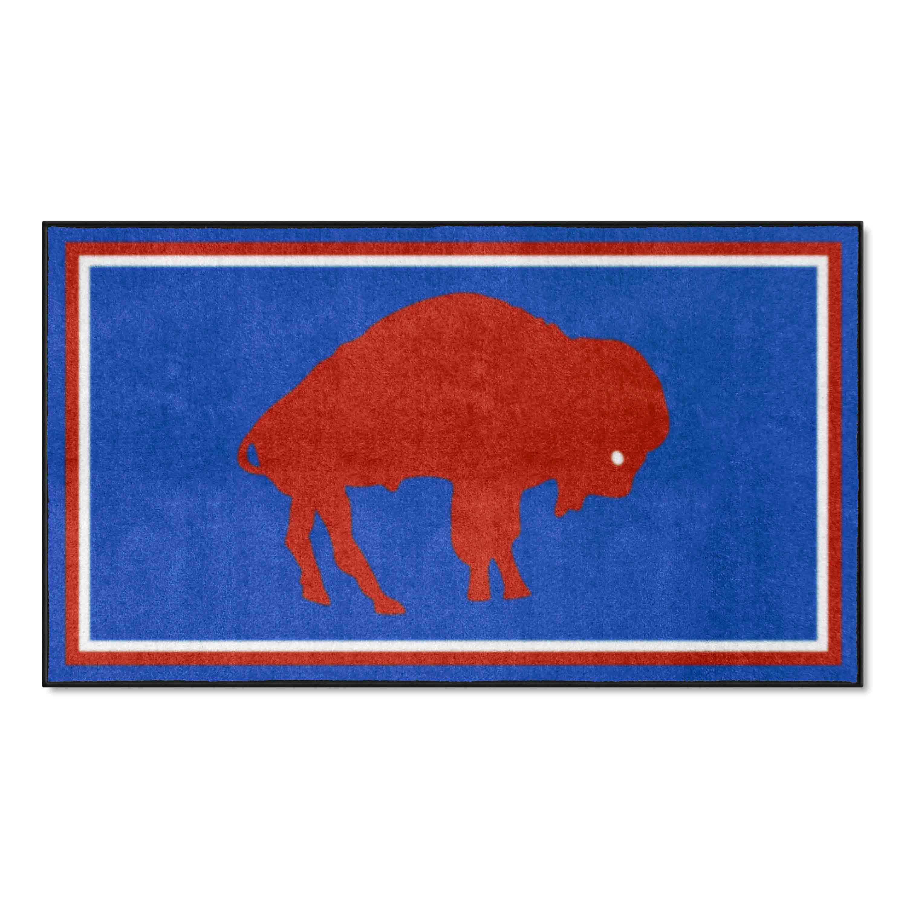 Buffalo Bills 3ft. x 5ft. Plush Area Rug, NFL Vintage - Buffalo Bills