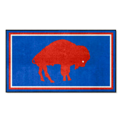 Buffalo Bills 3ft. x 5ft. Plush Area Rug, NFL Vintage - Buffalo Bills