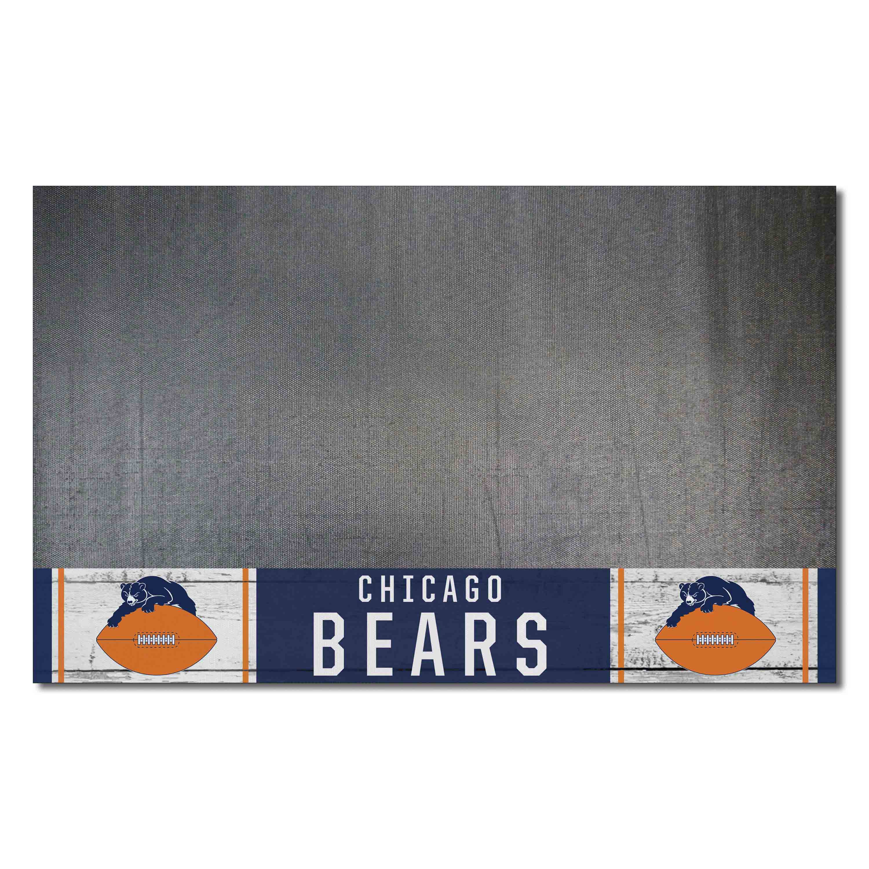 Chicago Bears Vinyl Grill Mat - 26in. x 42in., NFL Vintage