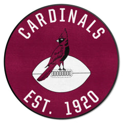 Arizona Cardinals Roundel Rug - 27in. Diameter, NFL Vintage