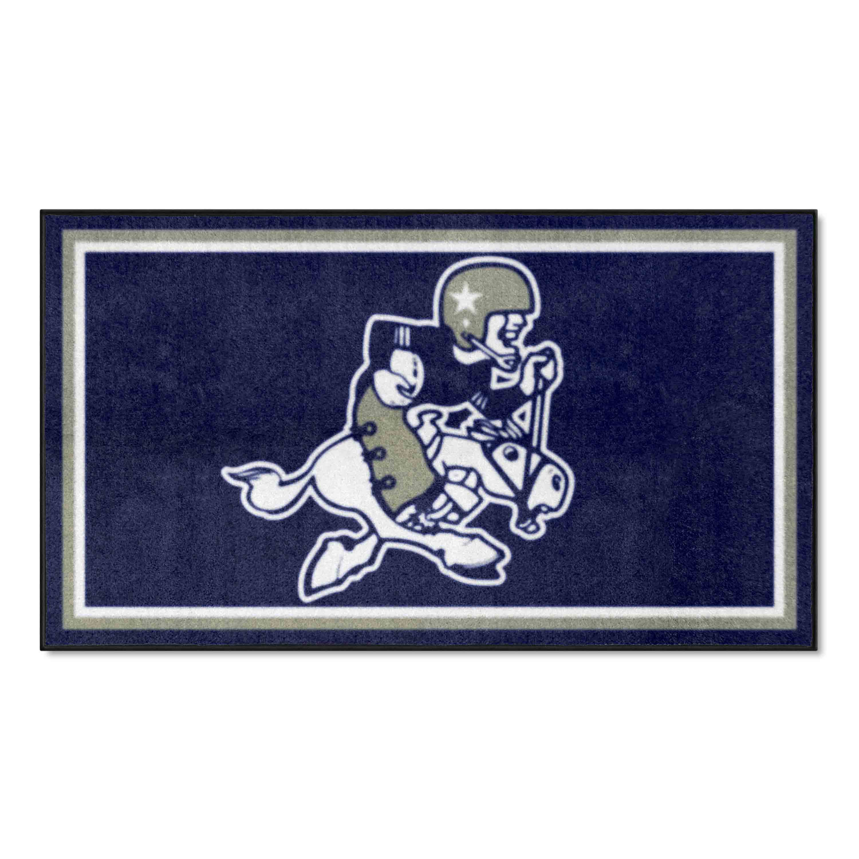 Dallas Cowboys 3ft. x 5ft. Plush Area Rug, NFL Vintage - Dallas Cowboys