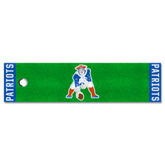 New England Patriots Putting Green Mat - 1.5ft. x 6ft., NFL Vintage