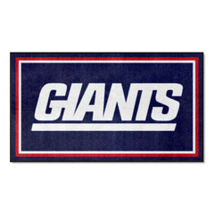 New York Giants 3ft. x 5ft. Plush Area Rug, NFL Vintage - New York Giants