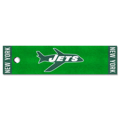 New York Jets Putting Green Mat - 1.5ft. x 6ft., NFL Vintage