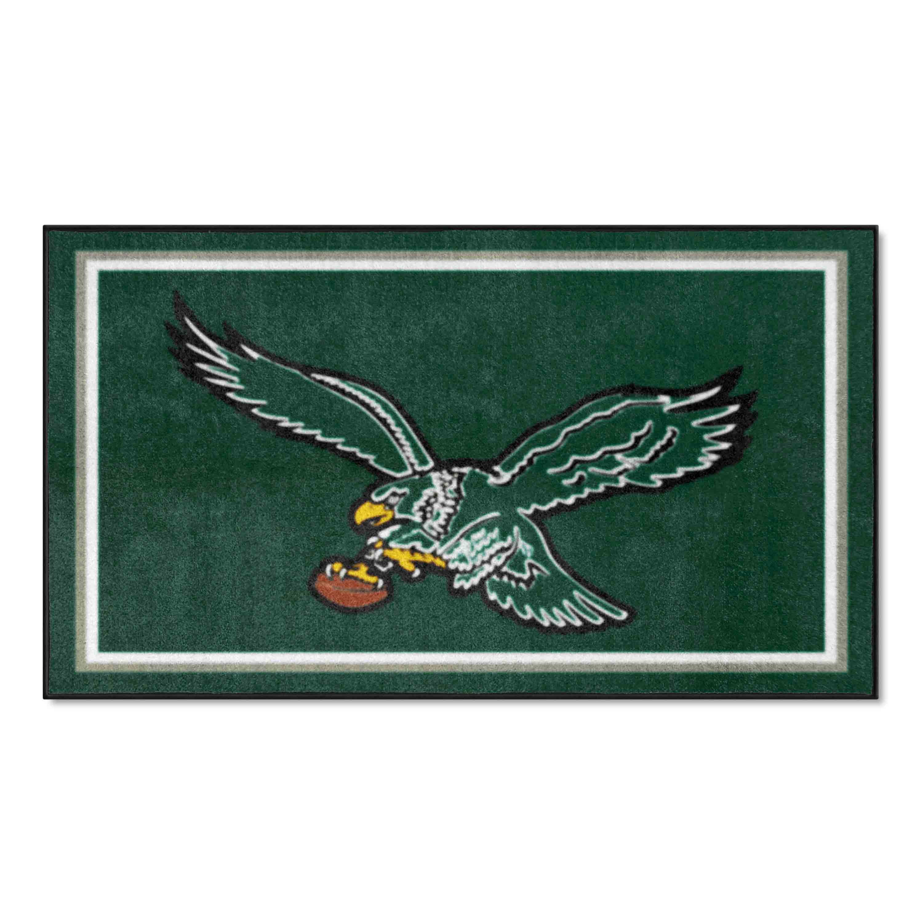 Philadelphia Eagles 3ft. x 5ft. Plush Area Rug, NFL Vintage