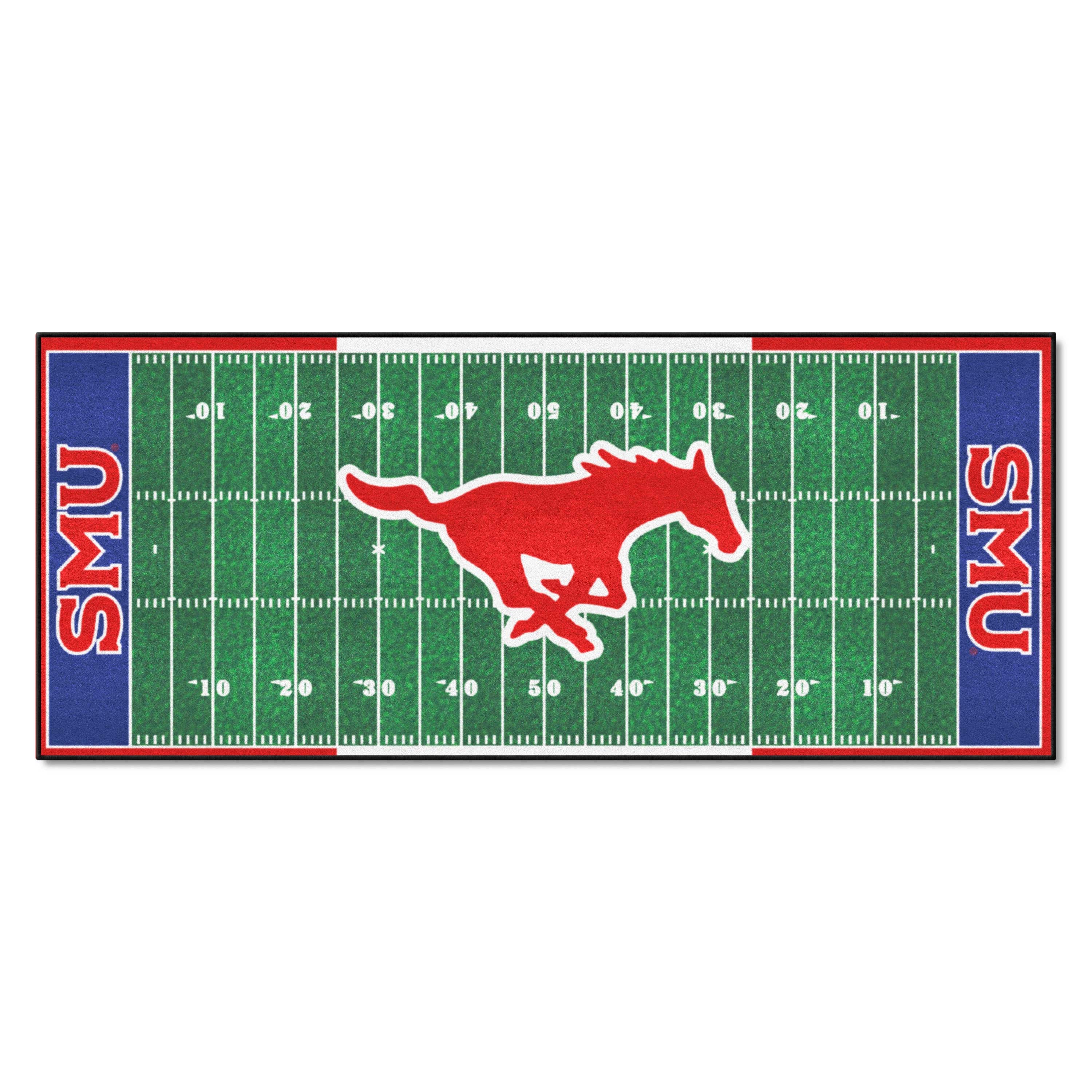 SMU Mustangs Field Runner Mat - 30in. x 72in.