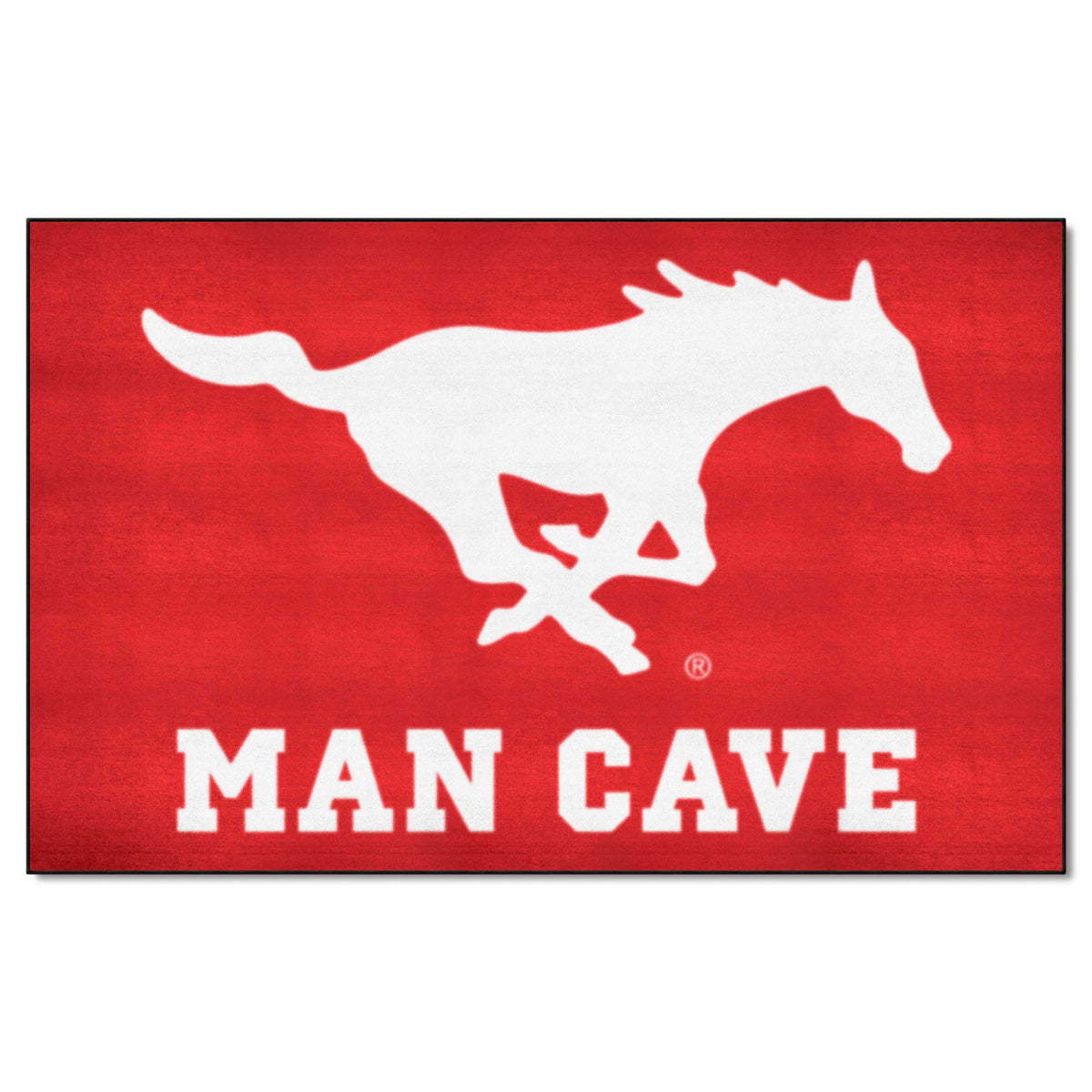 SMU Mustangs Man Cave Ulti-Mat Rug - 5ft. x 8ft.