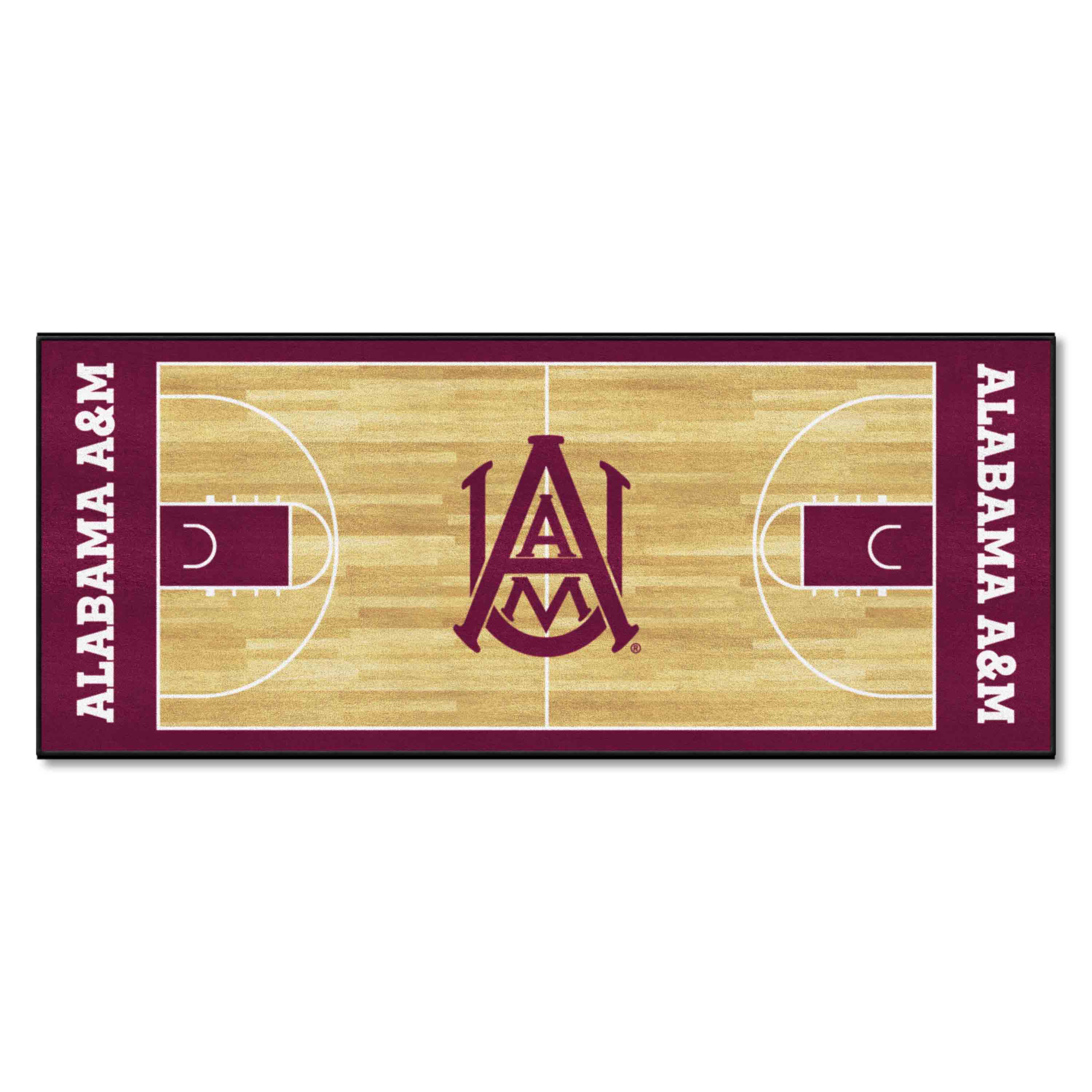 Alabama A&M Bulldogs Court Runner Rug - 30in. x 72in.